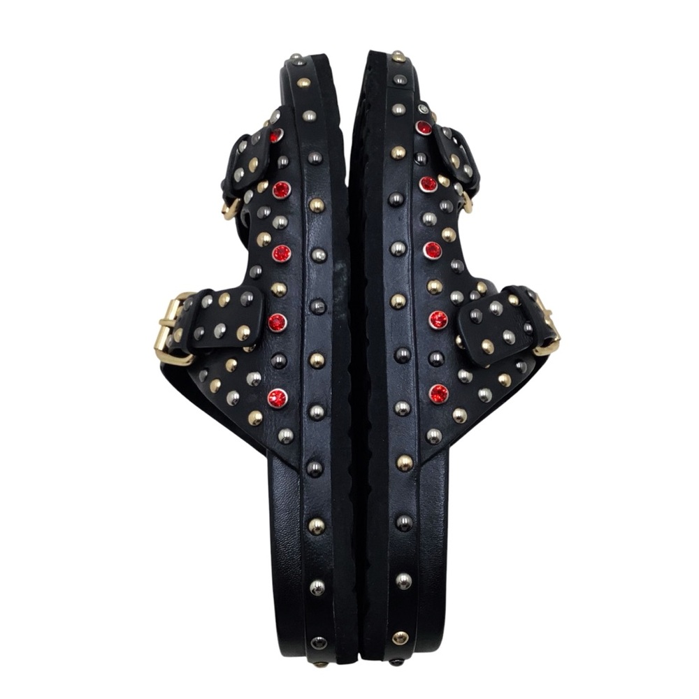 🆕{SaintG} Chloe StuddedDouble Buckle Sandal - Picture 8 of 13